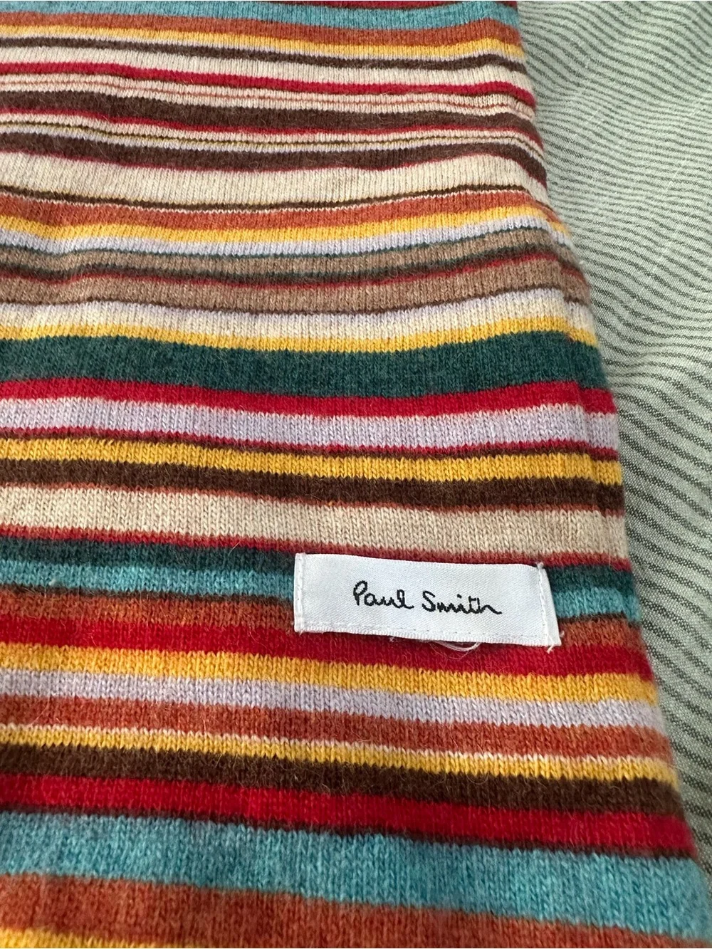 Paul Smith Multicolor Striped Scarf